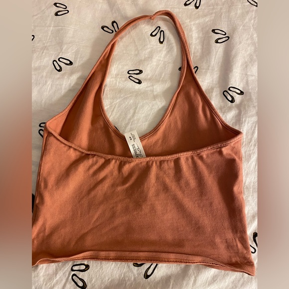 Express Halter Crop Top - Picture 2 of 5